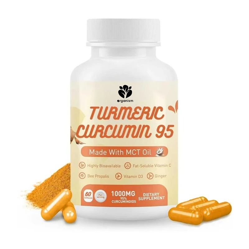 Zinc Supplement 50Mg - Turmeric curcumin supplement contains 50mg MCT