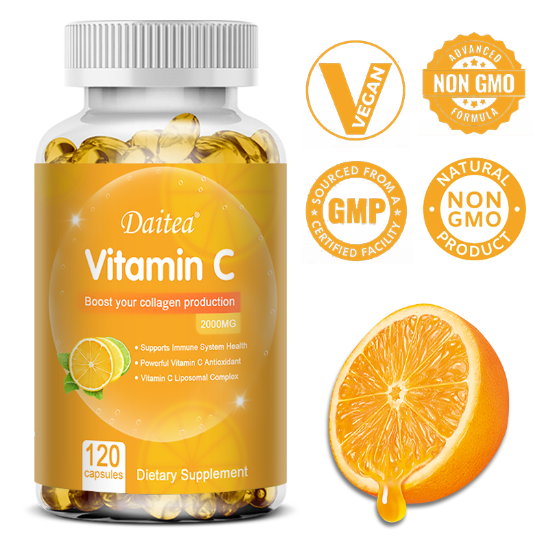 Zinc Supplement 50Mg - Vitamin C Capsules - 2000mg, Promote
