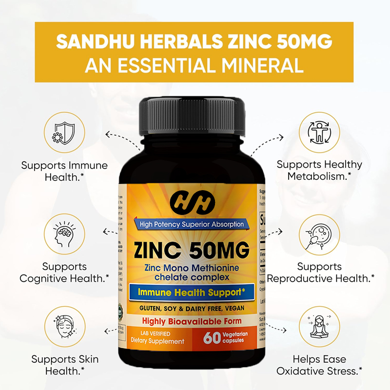 Zinc Supplement 50mg, 60 Capsu - Zinc Supplement 50Mg 评论和价格
