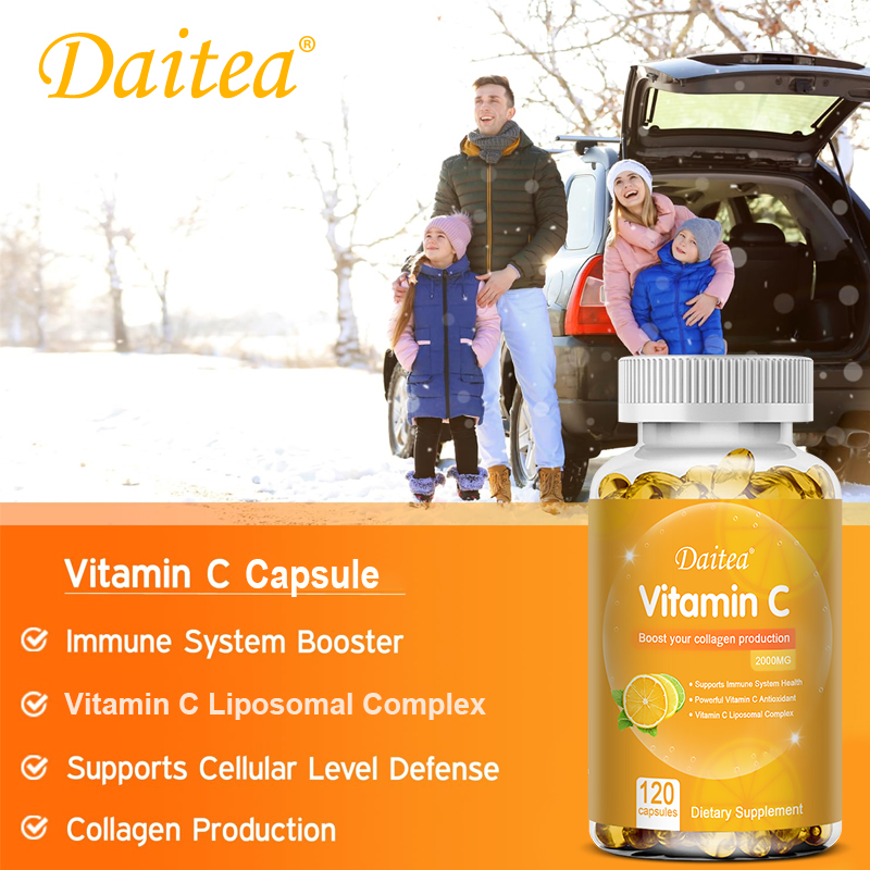 Vitamin C Capsules - 2000mg, P - Zinc Supplement 50Mg 评论和价格