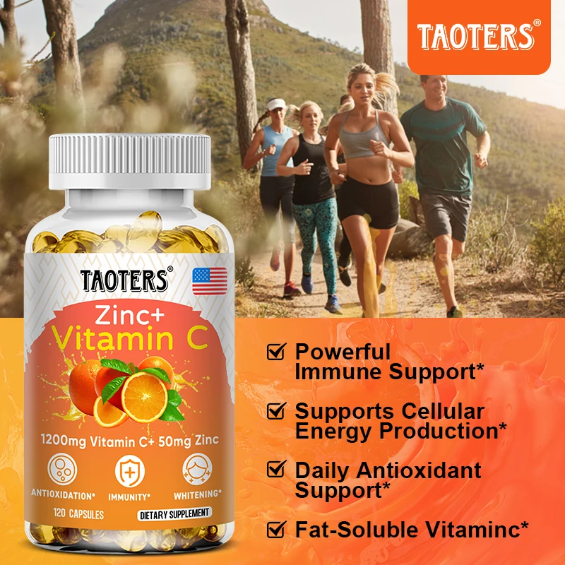 1200 Mg Vitamin C Capsules - w - Zinc Supplement 50Mg 评论和价格